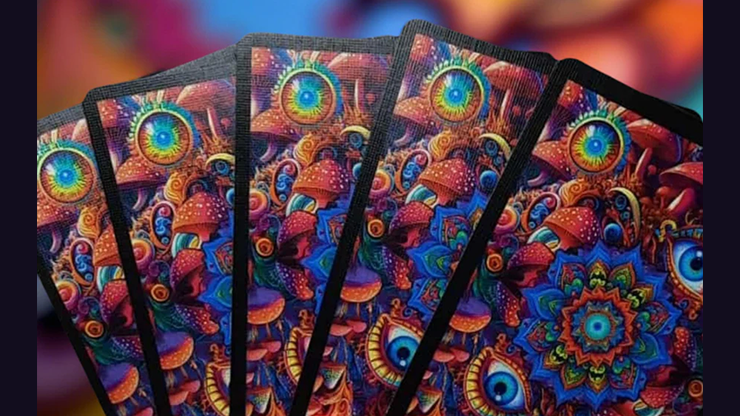 Bicycle Psychedelic Playing Cards by Collectable Playing Cards by Murphy's Magic Supplies, Inc.