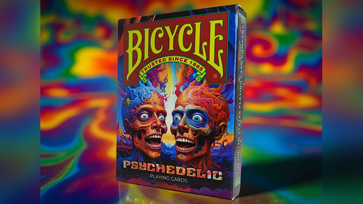 Bicycle Psychedelic Playing Cards by Collectable Playing Cards by Murphy's Magic Supplies, Inc.