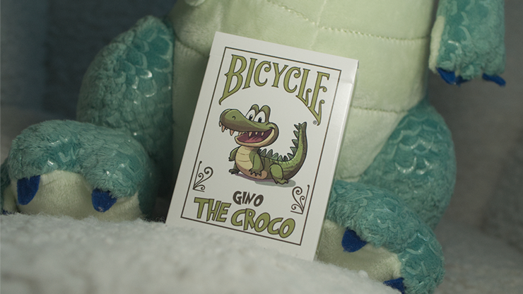 Bicycle Gino the Croco Playing Cards by Murphy's Magic Supplies, Inc.