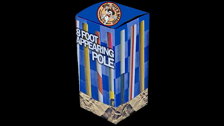 Appearing 8 Foot Tootsie Roll Pole by Big Guys Magic by Murphy's Magic Supplies, Inc.