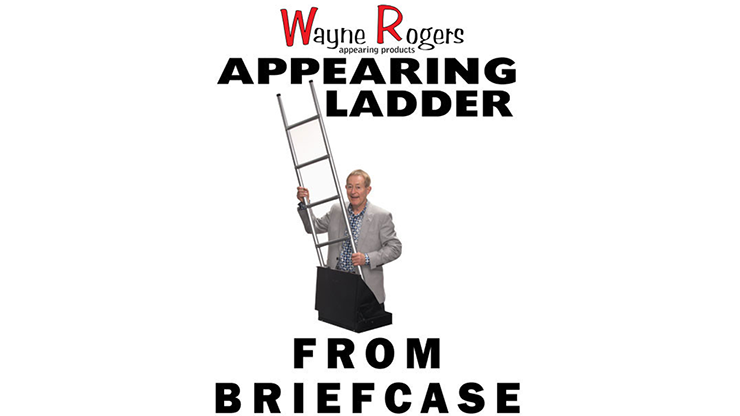 Wayne Rogers Appearing 8 Foot Ladder from Briefcase by Big Guys Magic by Murphy's Magic Supplies, Inc.