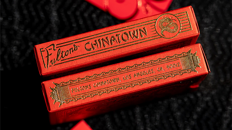 FULTONS Chinatown V2 15th Anniversary Playing Cards by Murphy's Magic Supplies, Inc.