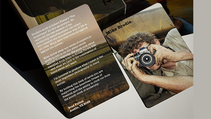 MIKE BRODIE APOJP PHOTOGRAPHIC PLAYING CARDS by Murphy's Magic Supplies, Inc.