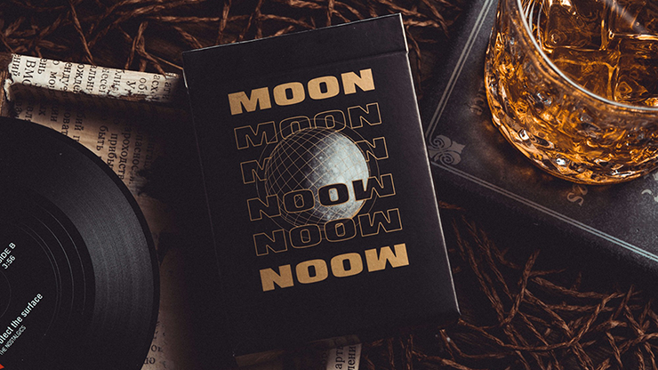 Moon (Black) Playing Cards by Murphy's Magic Supplies, Inc.