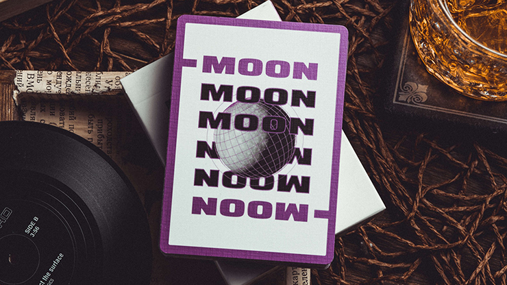 Moon (White) Playing Cards by Murphy's Magic Supplies, Inc.