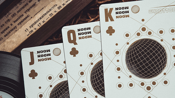 Moon (White) Playing Cards by Murphy's Magic Supplies, Inc.