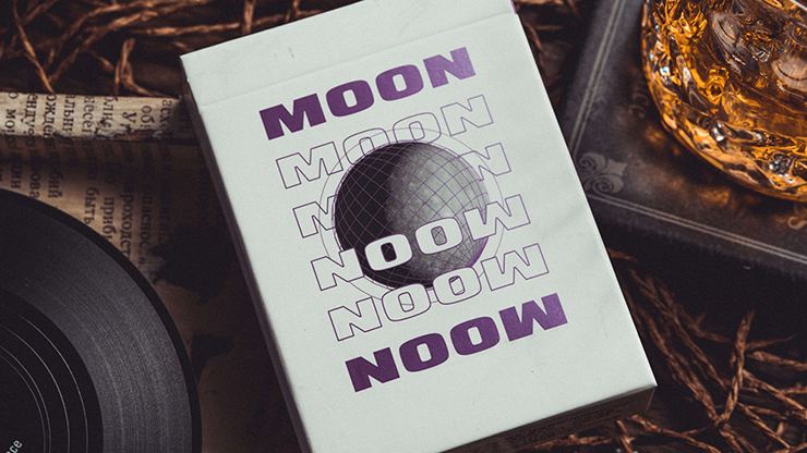 Moon (White) Playing Cards by Murphy's Magic Supplies, Inc.