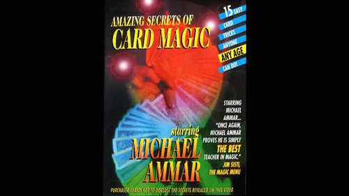 Amazing Secrets of Card Magic by Michael Ammar - DVD by Murphy's Magic Supplies, Inc.