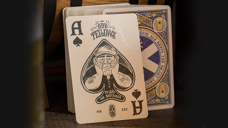 Odd Fellow Brother McPint Poker Playing Cards by Stockholm17 by Murphy's Magic Supplies, Inc.