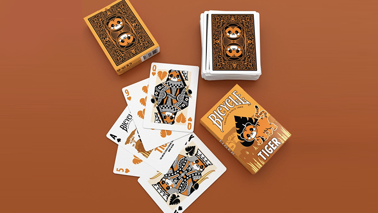 Bicycle Tiger Playing Cards by US Playing Card Co by Murphy's Magic Supplies, Inc.