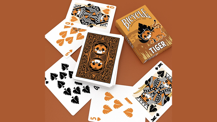 Bicycle Tiger Playing Cards by US Playing Card Co by Murphy's Magic Supplies, Inc.