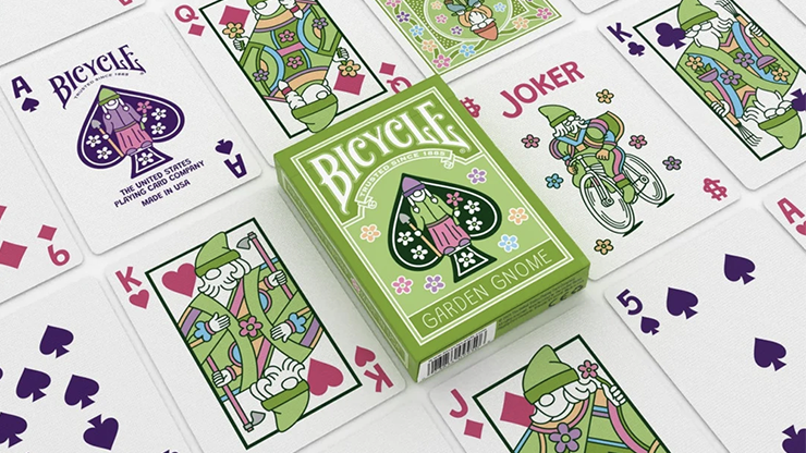 Bicycle Garden Gnome by US Playing Card Co by Murphy's Magic Supplies, Inc.