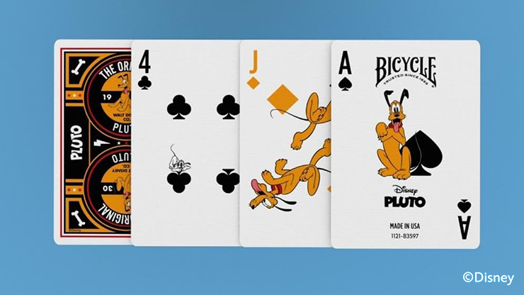 Bicycle Disney Pluto by US Playing Card Co by Murphy's Magic Supplies, Inc.