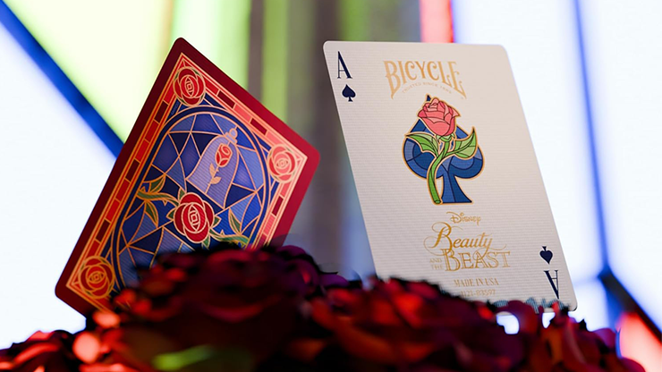 Bicycle Disney Beauty and the Beast by US Playing Card Co by Murphy's Magic Supplies, Inc.