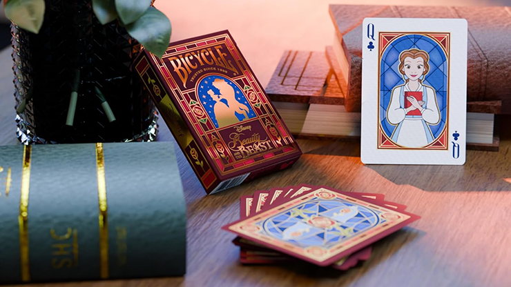 Bicycle Disney Beauty and the Beast by US Playing Card Co by Murphy's Magic Supplies, Inc.