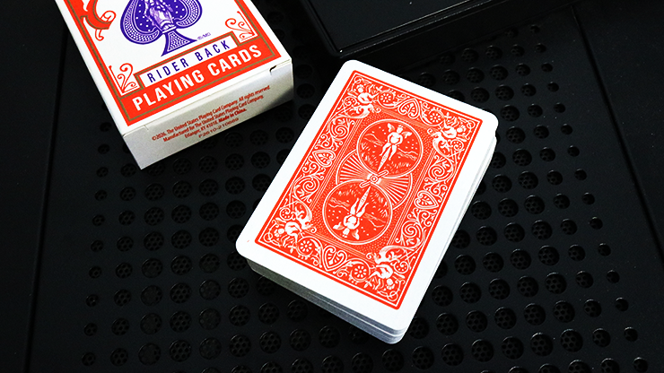 Mini Bicycle Cards (Orange) by Murphy's Magic Supplies, Inc.