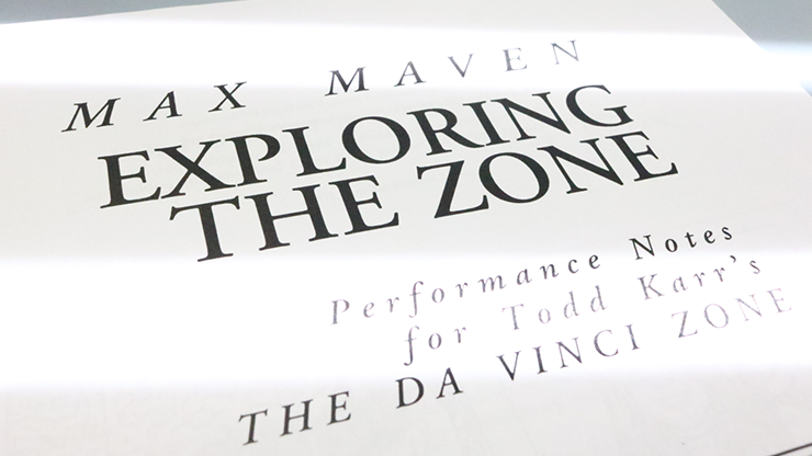 Max Maven's Exploring the Zone and The Da Vinci Zone by Murphy's Magic Supplies, Inc.