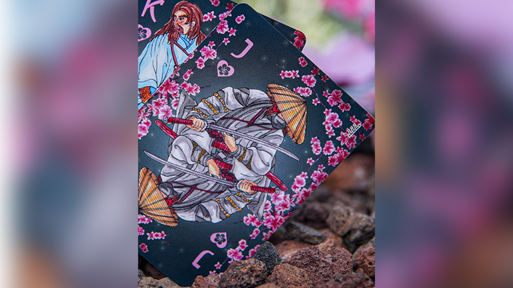 Sakura Renaissance 3D Pop-up Moonlight Edition Playing Cards by Murphy's Magic Supplies, Inc.