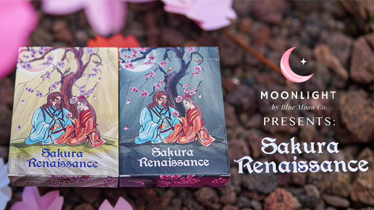 Sakura Renaissance Moonlight Standard Edition Playing Cards by Murphy's Magic Supplies, Inc.