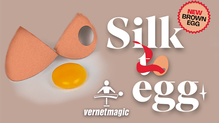Silk to Egg (Brown) by Vernet - Trick by Murphy's Magic Supplies, Inc.