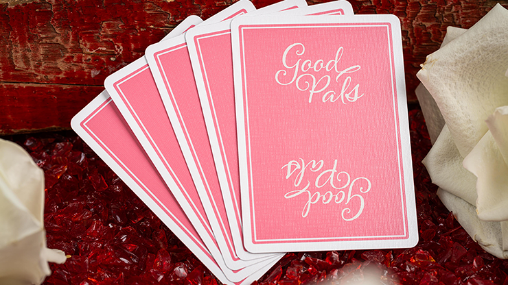 Good Pals Valentine's Pink Playing Cards by Murphy's Magic Supplies, Inc.