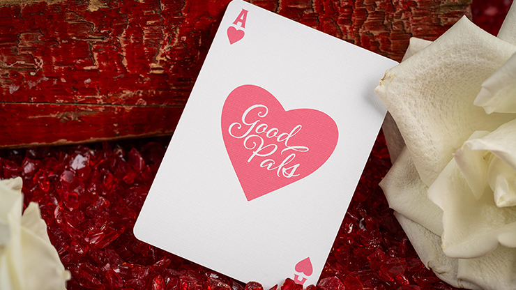 Good Pals Valentine's Pink Playing Cards by Murphy's Magic Supplies, Inc.
