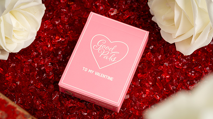 Good Pals Valentine's Pink Playing Cards by Murphy's Magic Supplies, Inc.