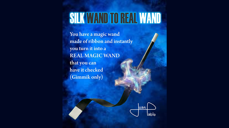 Silk Wand to Real Wand by Juan Pablo by Murphy's Magic Supplies, Inc.