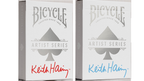 Bicycle Keith Haring (Box Set Red and Blue) Playing Cars by US Playing Cards by Murphy's Magic Supplies, Inc.