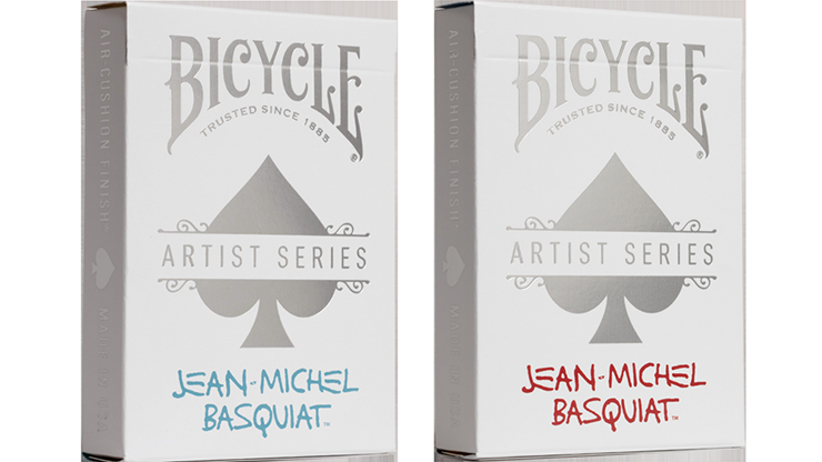 Bicycle Jean-Michel Basquiat (Box Set Red/Blue) by US Playing Cards by Murphy's Magic Supplies, Inc.