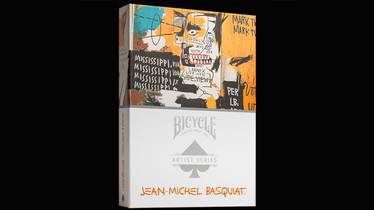 Bicycle Jean-Michel Basquiat (Box Set Red/Blue) by US Playing Cards by Murphy's Magic Supplies, Inc.