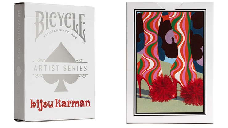 Bicycle Bijou Karman Purp/Red Box Set by US Playing Cards by Murphy's Magic Supplies, Inc.
