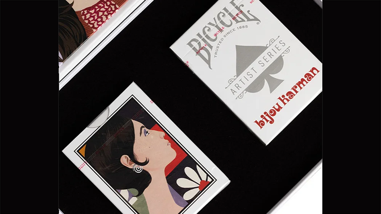 Bicycle Bijou Karman Purp/Red Box Set by US Playing Cards by Murphy's Magic Supplies, Inc.