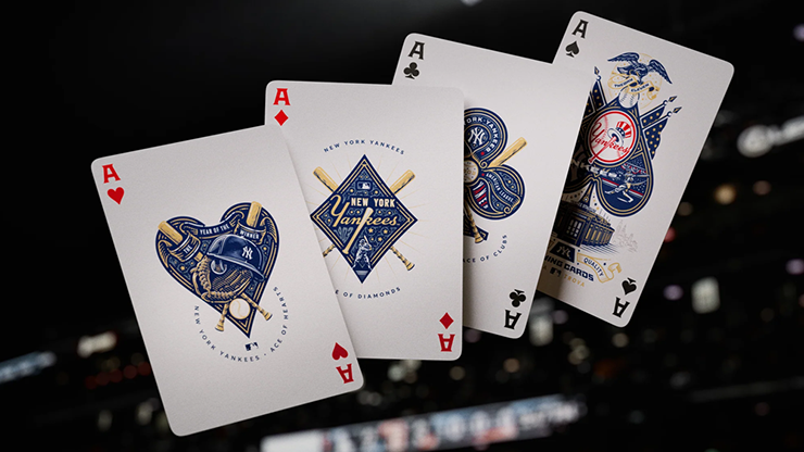 Yankees Playing Cards by theory11 by Murphy's Magic Supplies, Inc.