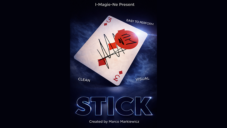 Stick (Blue) by Marco Markiewicz by Murphy's Magic Supplies, Inc.