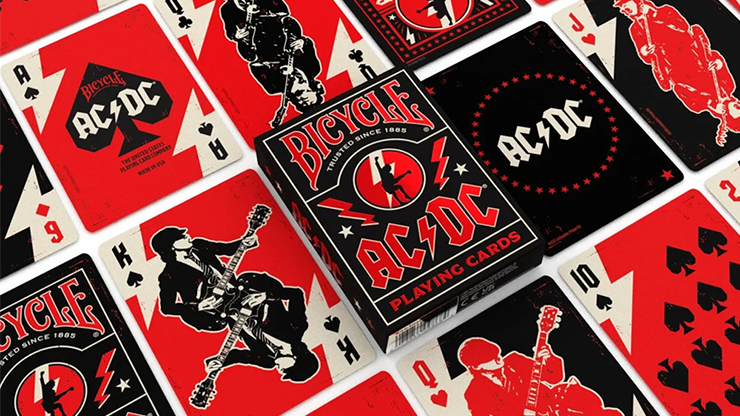 Bicycle AC/DC Playing Cards by US Playing Cards by Murphy's Magic Supplies, Inc.