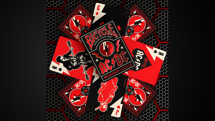 Bicycle AC/DC Playing Cards by US Playing Cards by Murphy's Magic Supplies, Inc.