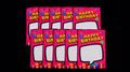 Birthday Silk Surprise REFILL (10 Silks) by PlayTime Magic DEFMA (Pink) by Murphy's Magic Supplies, Inc.