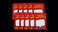 Birthday Silk Surprise REFILL (10 Silks) by PlayTime Magic DEFMA (Orange) by Murphy's Magic Supplies, Inc.