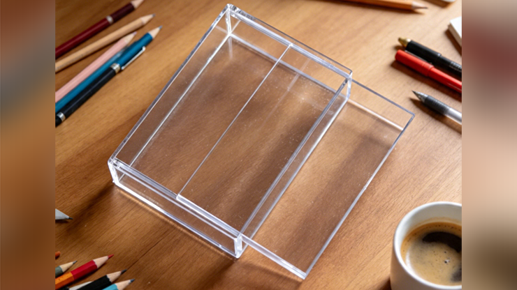 Plexiglass Card Case (1 Deck Case) by MS Magic by Murphy's Magic Supplies, Inc.