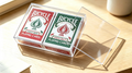 Plexiglass Card Case (2 Deck Case) by MS Magic by Murphy's Magic Supplies, Inc.