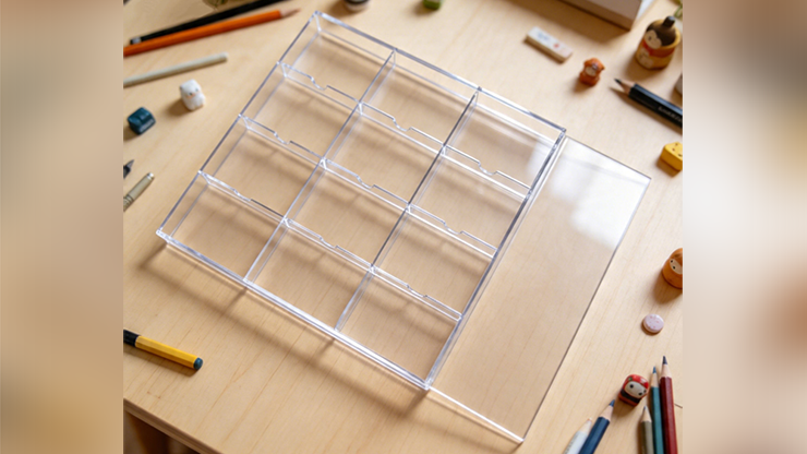 Plexiglass Card Case (12 Deck Case) by MS Magic by Murphy's Magic Supplies, Inc.