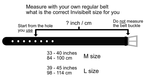 Invisibelt by Marcus Alexander (Black Med) by Murphy's Magic Supplies, Inc.
