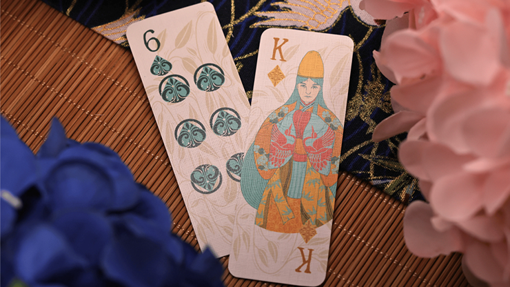 Mini Kamiarizuki (Kokichi Edition) Playing Cards by Room One by Murphy's Magic Supplies, Inc.