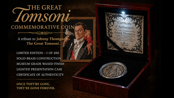 The Great Tomsoni Commemorative Coin by Murphy's Magic Supplies, Inc.