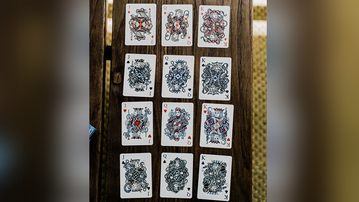 Seafarers: Mediterraneo Blue Edition Playing Cards by Joker and the Thief by Murphy's Magic Supplies, Inc.