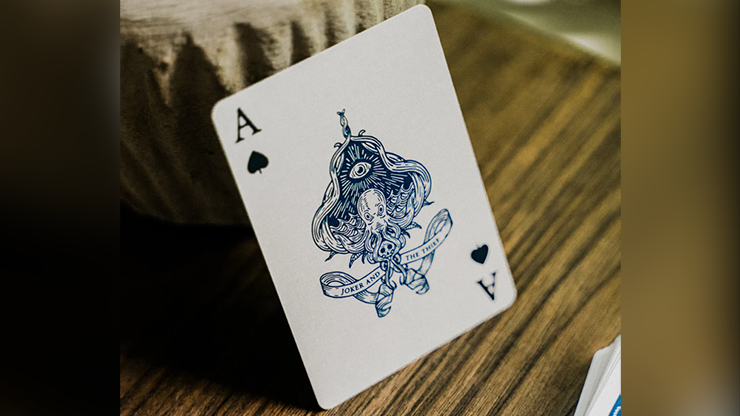 Seafarers: Mediterraneo Blue Edition Playing Cards by Joker and the Thief by Murphy's Magic Supplies, Inc.