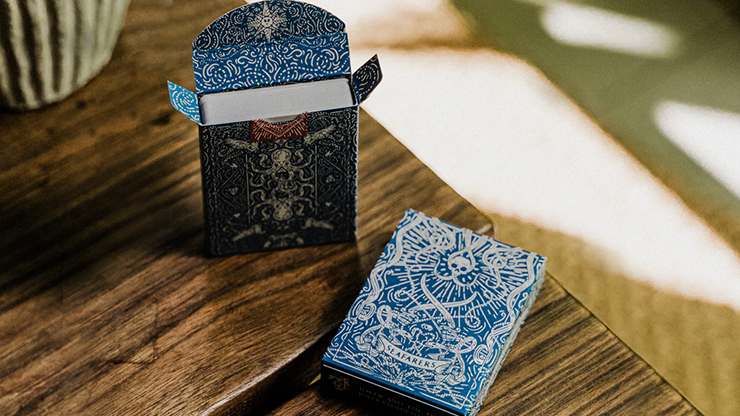 Seafarers: Mediterraneo Blue Edition Playing Cards by Joker and the Thief by Murphy's Magic Supplies, Inc.
