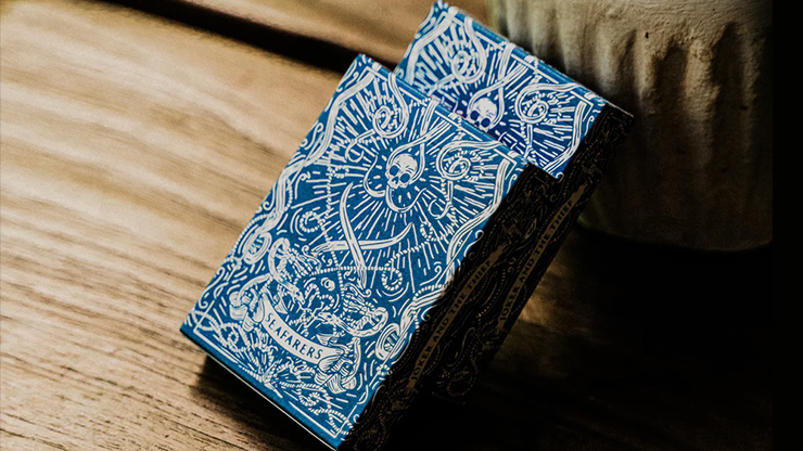 Seafarers: Mediterraneo Blue Edition Playing Cards by Joker and the Thief by Murphy's Magic Supplies, Inc.