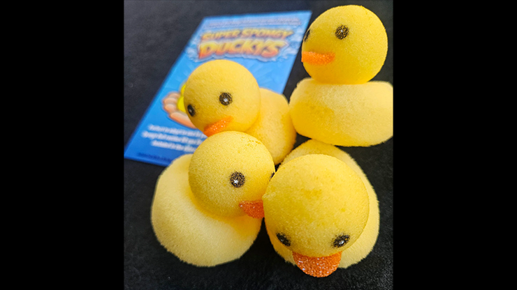Super Spongy Duckies (4) by Murphy's Magic Supplies, Inc.